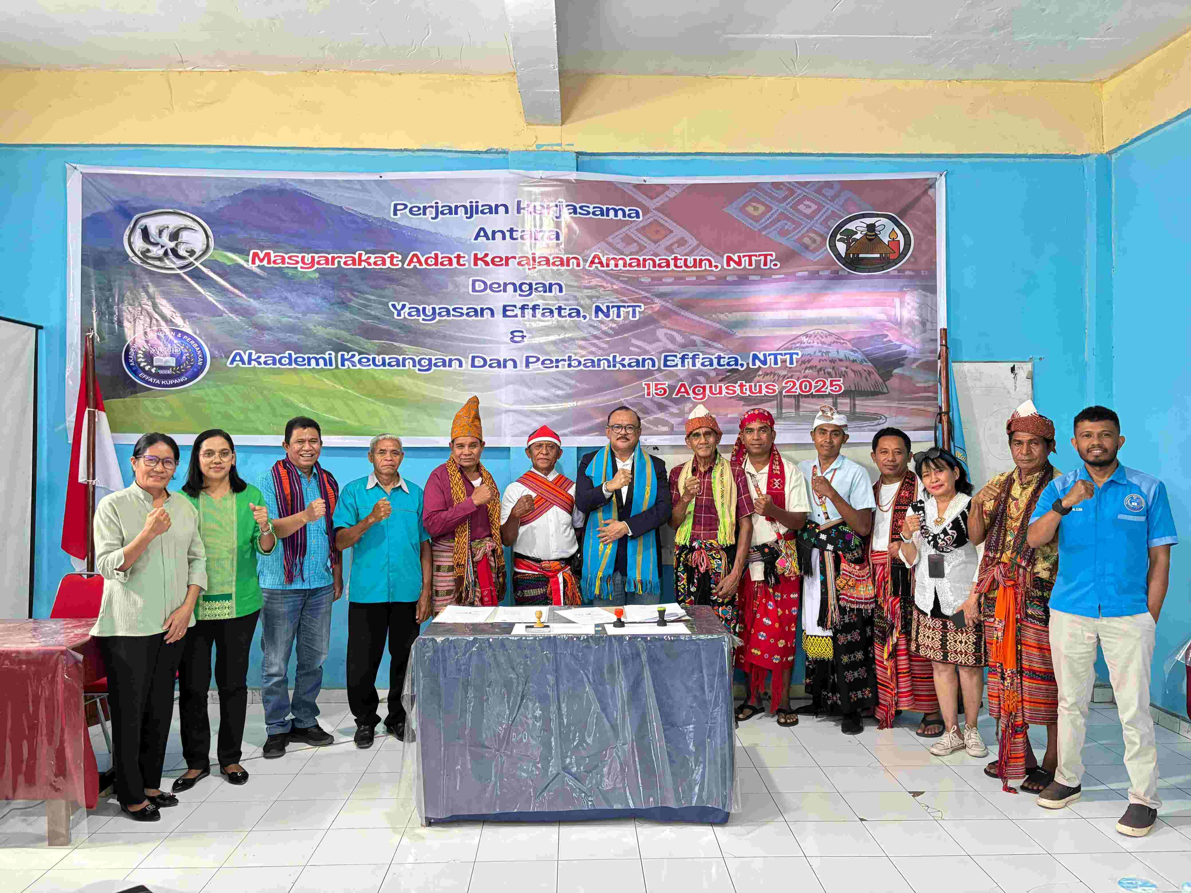 Sinergi Yayasan Effata NTT, AKUB Effata Kupang, dan MAKANA melalui Penandatanganan MoU dan PKS dalam Upaya Peningkatan SDM dan Tatakelola Koperasi Merah Putih